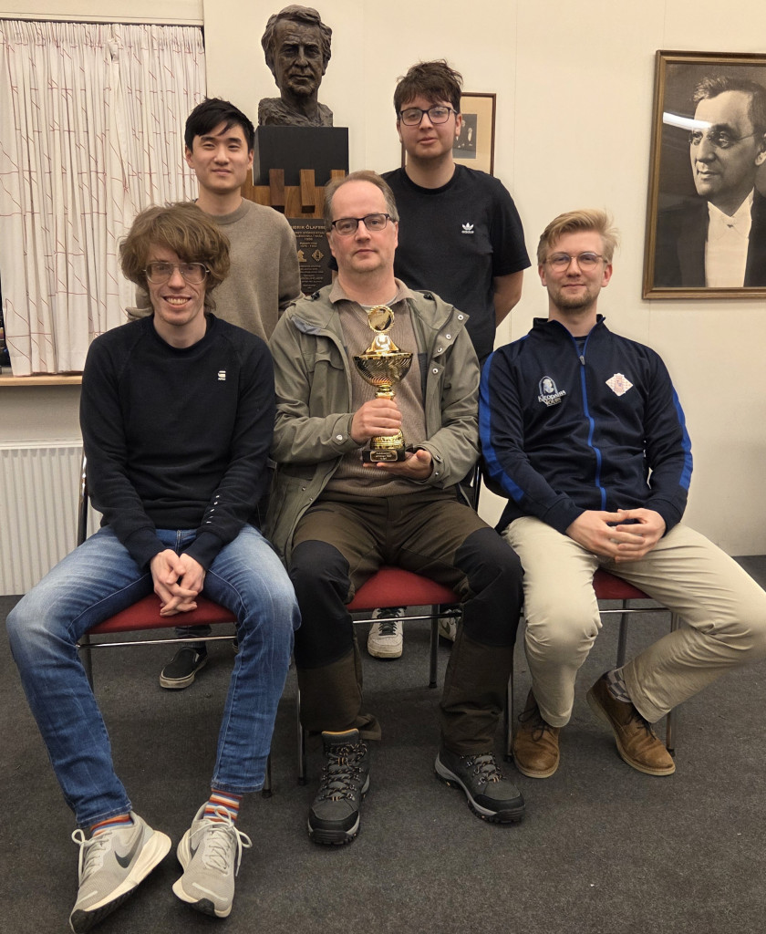 TR-a lið: Ingvar Wu, Adam, Daði, Jón Viktor, Gauti Páll