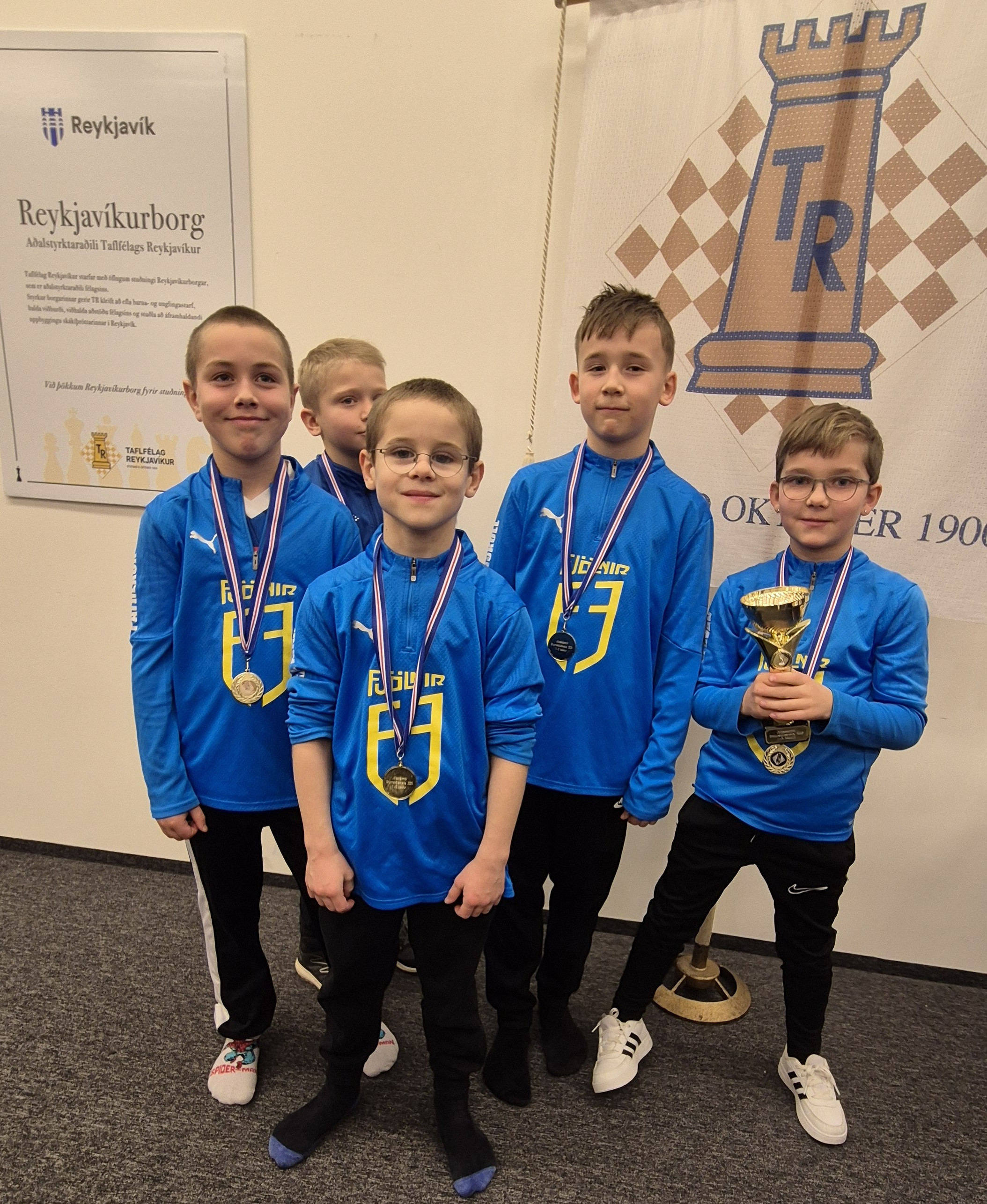 Rimaskóli öflugur á Jólaskákmóti grunnskólasveita Reykjavíkur