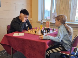 Anh hai Tran og Katrín Ósk