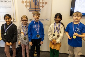 Verðlaunahafar í Yngri flokki 1