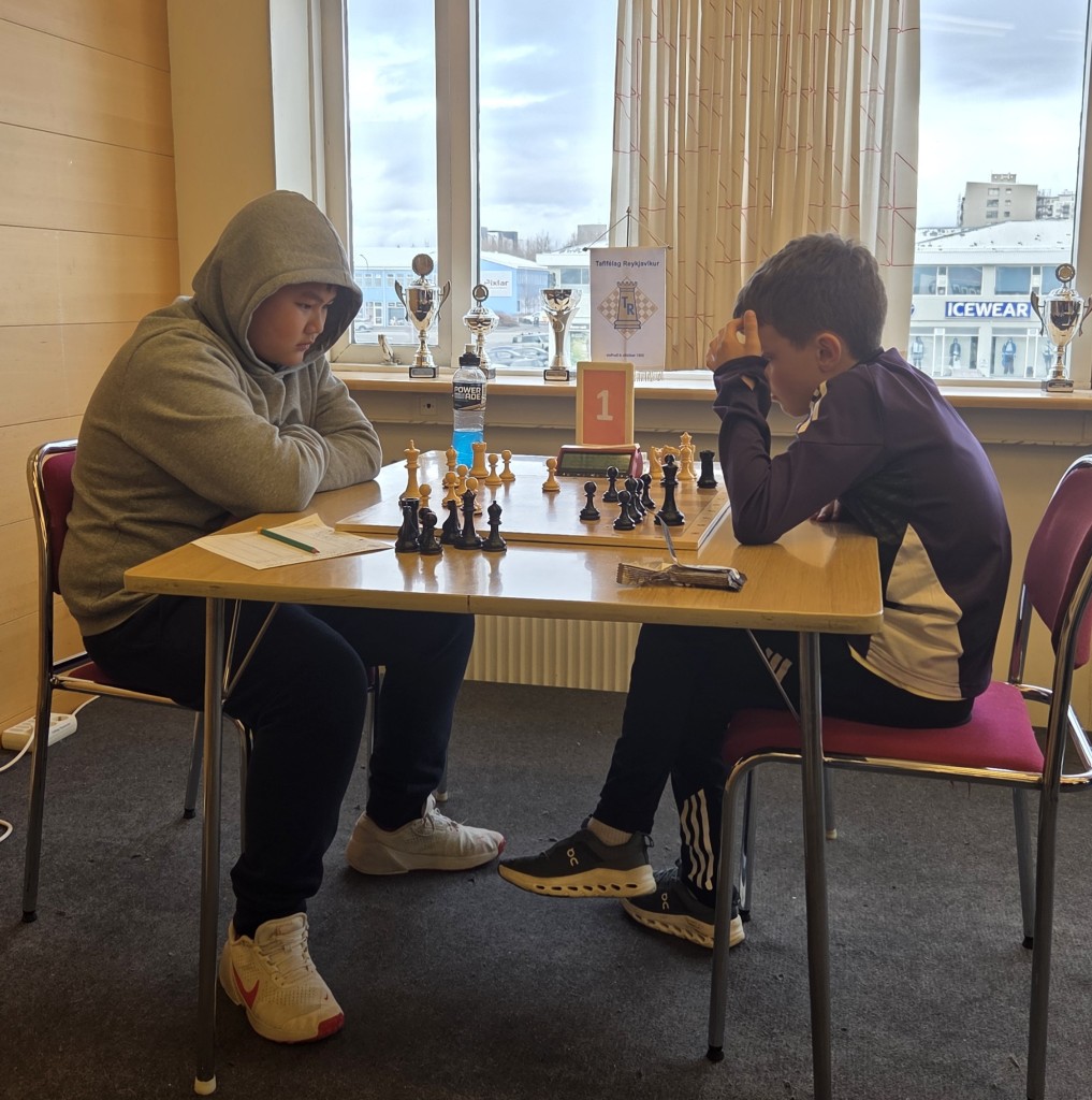 Anh Hai Tran og Pétur Úlfar í lokaumferðinni