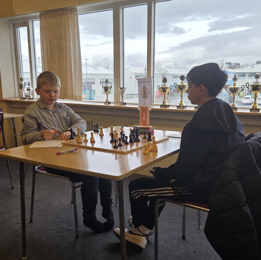Dagur Sverrisson og Emil Fenger Finnsson